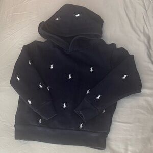 Boys Ralph Lauren Hoodie. Gently worn. Size 6. Blue.
